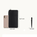 Men's Leather Wallets Business Handbags Large-capacity Clutch Bag