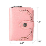 RFID Leather Wallet Forever Young Wallet for Women