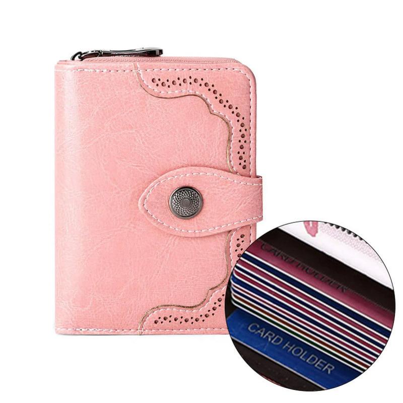 RFID Leather Wallet Forever Young Wallet for Women