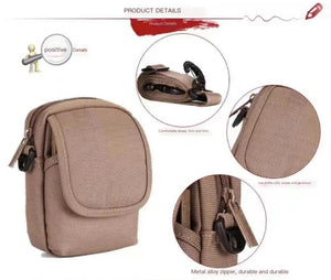 Outdoor Hiking Men Waist-Bag Mobile Phone Key Crossbody