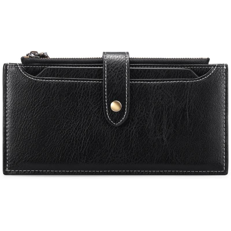 Large Capacity Zipper Wallet for Women