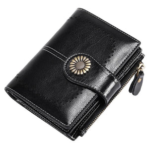 Short Zipper Wallet for Women, Functional and Stylish
