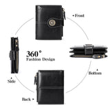 Short Zipper Wallet for Women, Functional and Stylish