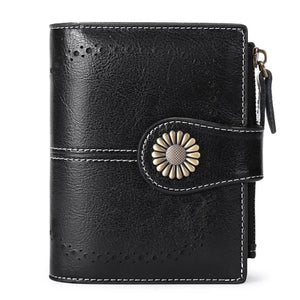 Short Zipper Wallet for Women, Functional and Stylish