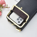 Women's Large Wallet Single Shoulder Messenger Solid Mobile Phone Holder