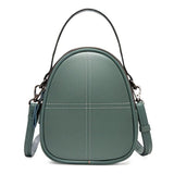 Women's Leather Shell Casual Messenger Bag