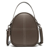 Women's Leather Shell Casual Messenger Bag