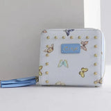 Small Cherry tassel Wallet Female Short Buckle All-match Students Purse