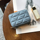 Sheepskin Leather Lipstick Bag For Women Leather Coin Purse