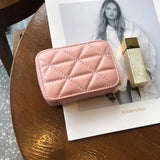 Sheepskin Leather Lipstick Bag For Women Leather Coin Purse