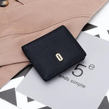 Women's Bifold Leather Wallet Slim Small Purse Money Bag