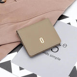 Women's Bifold Leather Wallet Slim Small Purse Money Bag