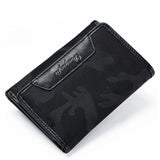 WM81 Women Patchwork Short Wallets Vintage Purse Money Bag