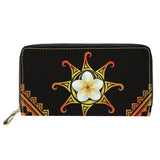 Hawaii Floral Polynesian Tribal Hawaii Flower Print Women's Wallet