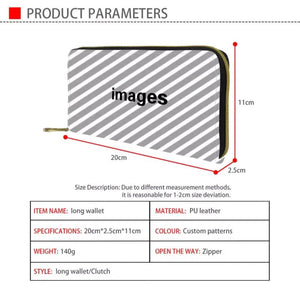 Hawaii Flower Polynesian Tribal Pattern Women's Wallet