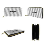 Sloth Print Ladies Leather Wallet Zipper Large Capacity Money Bag