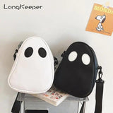 Funny Halloween Ghost Bag Purse Candy Storage Shoulder Bag