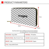 Polynesian Hawaii Flower Print Clutch Bag Organizer Purse