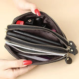 Snake Skin Clutch Purse High Capacity Wallet