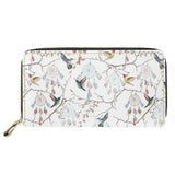 Dream Catcher Bird Print Long Wallet Girls Zipper Clutch Cartras