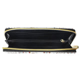 Dream Catcher Bird Print Long Wallet Girls Zipper Clutch Cartras