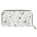 Dream Catcher Bird Print Long Wallet Girls Zipper Clutch Cartras