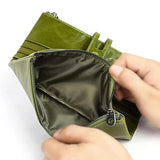 Vintage Women RFID Wallet Leather Long Purse Ladies Clutch Wallet
