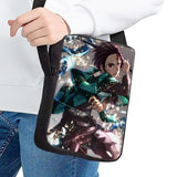 Jackherelook Tanjirou Kamado Pattern Crossbody Bag for Kids