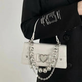 Crocodile Pattern Women Shoulder Bag Clutch Purse Handbag