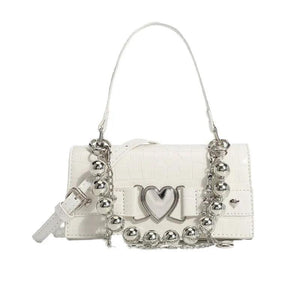 Crocodile Pattern Women Shoulder Bag Clutch Purse Handbag