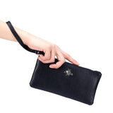 Leather Women Wallets Multifunction Long Zipper Purse
