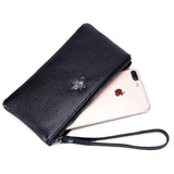 Leather Women Wallets Multifunction Long Zipper Purse