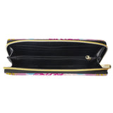 Hawaii Flower Shark Women's Wallet Polynesian Pattern PU Leather