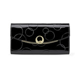 Leather Women Wallet Diamond Hasp Wallet
