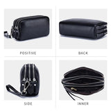 First Layer Cowhide Women's Clutch Bag Leather Wallet