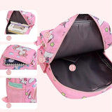 Unicorn Rainbow Primary School Bag Double Shoulder Backpack