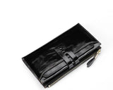 RFID Long Leather Wallet Soft Women's Clutch