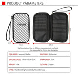 Architectural Style Passport Holder Wallet Bag