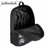 Jackherelook Kung Fu Print School Bag for Students