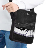 Artistic Piano Key Shoulder Bag for Kids Student