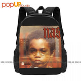 Nas Illmatic Classic Hip Hoprap York Backpack Large Capacity