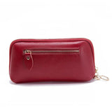 Women Long Wallet Leather Zipper Purse Bag Large Capacity Wristlet Clutch