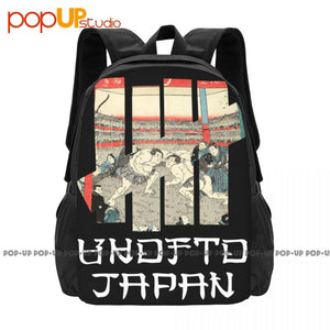 Ukiyoe Sumo Kabuki Japan Backpack - Large Capacity
