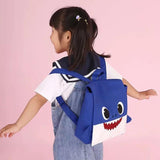Shark Kids Backpack Kids School Bags Kindergarten Portable Schoolbag