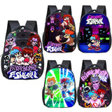 FNF Backpack Kids Boys Girls Video Game School Bag Small Rucksack