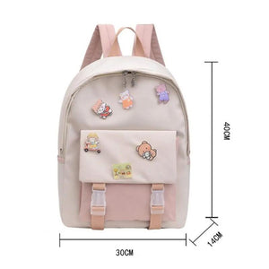 Teen Girls Backpack School Bag Waterproof Large Capacity