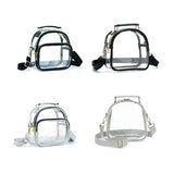 Clear Crossbody Shoulder Bag for Women Handbag Sports Work Travel Workout