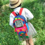 Children Animal Backpack Cartoon Plush Robot Backpacks Toddler School Bag