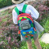 Children Animal Backpack Cartoon Plush Robot Backpacks Toddler School Bag