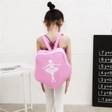 Girls Princess Ballet Dance Pink Backpack